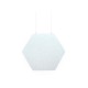 Audiodesigner ECOBAFFLE Hexagon Lato Ηχοαπορροφητικά Πάνελ Οροφής 35cm / 1.27 τ.μ. Λευκό (4 Τεμάχια)