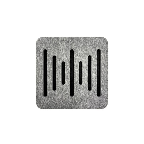 Audiodesigner Ecoplan Sounder Light Grey/Black Ηχοαπορροφητικό Πάνελ Πολυεστέρα 600x600x40 mm / 1.44 τ.μ. (4 Τεμάχια) Audiodesigner Ecoplan Sounder Light Grey/Black Ηχοαπορροφητικό Πάνελ Πολυεστέρα 600x600x40 mm / 1.44 τ.μ. (4 Τεμάχια)