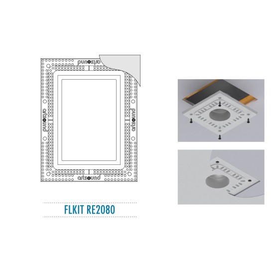 ArtSound FLKIT RE2080 Εντοιχιζόμενο Κιτ Στήριξης για το RE2080 482 x 374 x 14mm (Τεμάχιο)