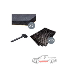 Silent Coat Πακέτο με 15 Αντικραδασμικά, 5 Ηχομονωτικά Φύλλα Αυτοκινήτου και Roller (Σετ) Silent Coat Πακέτο με 15 Αντικραδασμικά, 5 Ηχομονωτικά Φύλλα Αυτοκινήτου και Roller (Σετ)