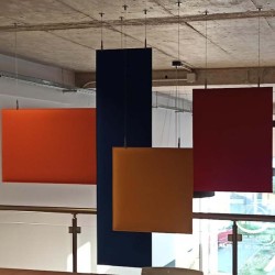 Audiodesigner Acousticdesign Roof4 Ηχοαπορροφητικά Πάνελ Κρεμαστά από Οροφή Copper/Bordeaux/Brown/Blue (Σετ) Audiodesigner Acousticdesign Roof4 Ηχοαπορροφητικά Πάνελ Κρεμαστά από Οροφή Copper/Bordeaux/Brown/Blue (Σετ)