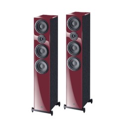 HECO Aurora 700 Επιδαπέδια Ηχεία 6.5" 3 Δρόμων 200W RMS Cranberry Red (Ζεύγος)