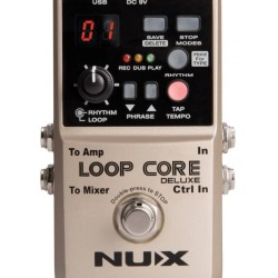 NU-X LOOPCOREDLX-B Loop Core Deluxe 24-bit Looper Σετ Πεταλιέρων (Σετ) NU-X LOOPCOREDLX-B Loop Core Deluxe 24-bit Looper Σετ Πεταλιέρων (Σετ)