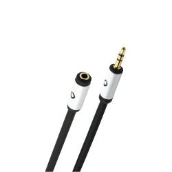 Oehlbach i-Connect Jack EX Καλώδιο ήχου 3.5mm Jack - 3.5mm Jack 3m Black (Τεμάχιο)