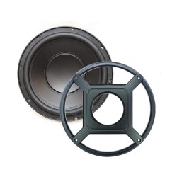 Jensen MSW10B Subwoofer Marine 10'' 150W RMS Black (Τεμάχιο)