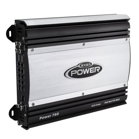 Jensen POWER760 Ενισχυτής Σκάφους Marine 4x75W @4 Ohms | 4x100W @2 Ohms