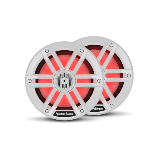 Rockford Fosgate M1-65 Ηχεία Σκάφους (Marine) 6.5’’ με Φωτισμό 75W RMS Λευκά (Ζεύγος)