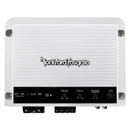 Rockford Fosgate Prime M750-1D Ενισχυτής Σκάφους (Marine) 1 Καναλιού 750 Watt (Τεμάχιο)