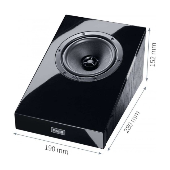 Magnat ATM 202 Πρόσθετα Ηχεία για Dolby Atmos 5'' Piano Black (Ζεύγος)