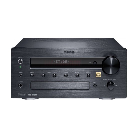 Magnat MC 200 Cd Player, Streamer με Bluetooth, Fm, DAB+ Μαύρο (Τεμάχιο) Διαθέσιμο προς ακρόαση