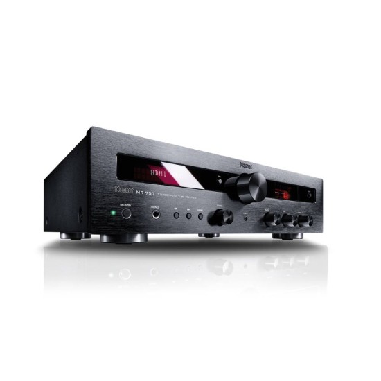 Magnat MR 750 Λαμπάτος Ενισχυτής Hi-Fi με HDMI ARC και Aptx Bluetooth 2 x 70 RMS Black (Τεμάχιο) Διαθέσιμο προς ακρόαση