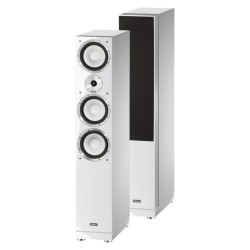 Magnat Quantum 757 White Επιδαπέδια Ηχεία 2x6.5" 3 Δρόμων 220W RMS (Ζεύγος)