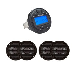 Marine Πακέτο MC-100+2xMS5006B με Πηγή Powerbass MC-100 και 4 Ηχεία και Jensen MS5006B (Σετ) Marine Πακέτο MC-100+2xMS5006B με Πηγή Powerbass MC-100 και 4 Ηχεία και Jensen MS5006B (Σετ)