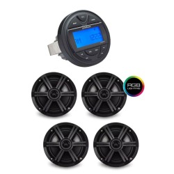 Ολοκληρωμένο Πακέτο Marine με Πηγή Powerbass MC-100 και 4 Ηχεία Hasda H-065B (Σετ) Ολοκληρωμένο Πακέτο Marine με Πηγή Powerbass MC-100 και 4 Ηχεία Hasda H-065B (Σετ)