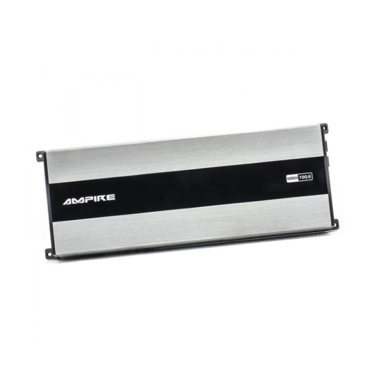 Ampire MBM720.6 Ενισχυτής 6 Καναλιών Ηχείων Αυτοκινήτου 720W RMS (Τεμάχιο)