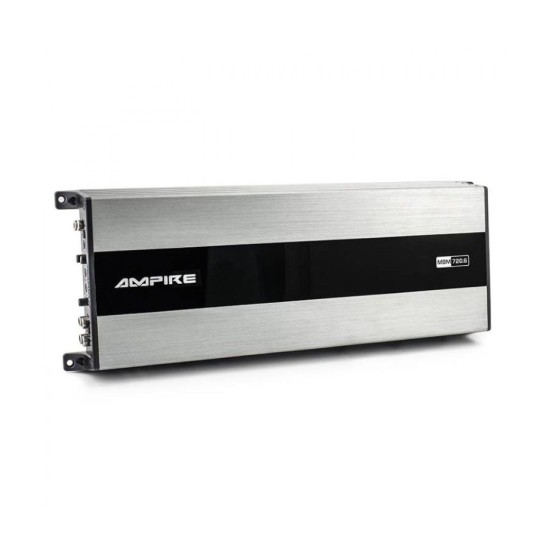 Ampire MBM720.6 Ενισχυτής 6 Καναλιών Ηχείων Αυτοκινήτου 720W RMS (Τεμάχιο)