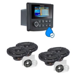 Powerbass MC-200+2*XL-62SS Πακέτο Ήχου Σκάφους με Πηγή και 4 Ηχεία (Σετ) Powerbass MC-200+2*XL-62SS Πακέτο Ήχου Σκάφους με Πηγή και 4 Ηχεία (Σετ)