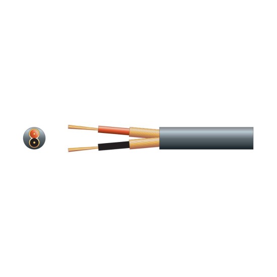 Mercury 803.680UK (2 x 0,16mm²) Καλώδιο Σήματος Black 100m