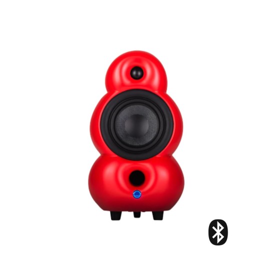 Podspeakers MiniPod BT MKII Ενεργό Ηχείο 5.25" 2x25W RMS με Bluetooth Κόκκινο (Τεμάχιο) Διαθέσιμο προς ακρόαση