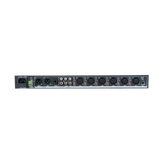 Adastra ML622 Compressor / Mixer Rack 1U με Mic-Line (Τεμάχιο)