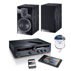 Magnat MR750+Signature 503 Πακέτο Ήχου με Ενισχυτή Hi-Fi, Ηχεία Βιβλιοθήκης και Καλώδιο Ηχείων (Σετ)
