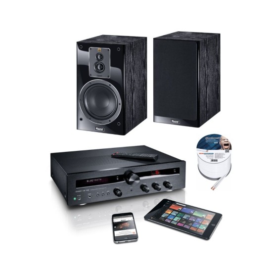Magnat MR750+Signature 503 Πακέτο Ήχου με Ενισχυτή Hi-Fi, Ηχεία Βιβλιοθήκης και Καλώδιο Ηχείων (Σετ) Magnat MR750+Signature 503 Πακέτο Ήχου με Ενισχυτή Hi-Fi, Ηχεία Βιβλιοθήκης και Καλώδιο Ηχείων (Σετ)