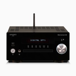 Advance Paris MyConnect 60 All in One System 2x60W με Wifi, Ethernet, FM, DAB+ Black