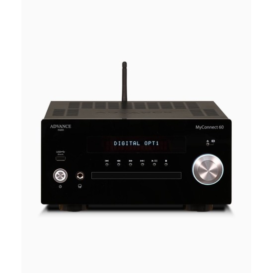 Advance Paris MyConnect 60 All in One System 2x60W με Wifi, Ethernet, FM, DAB+ Black Advance Paris MyConnect 60 All in One System 2x60W με Wifi, Ethernet, FM, DAB+ Black
