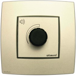 ArtSound N-VOL100V-100 Ρυθμιστής Έντασης "Niko" 40W με Ρελέ Cream (Τεμάχιο) ArtSound N-VOL100V-100 Ρυθμιστής Έντασης "Niko" 40W με Ρελέ Cream (Τεμάχιο)