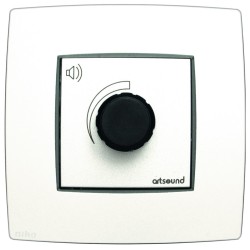 ArtSound N-VOL100V-101 Ρυθμιστής Έντασης "Niko" 40W με Ρελέ White (Τεμάχιο) ArtSound N-VOL100V-101 Ρυθμιστής Έντασης "Niko" 40W με Ρελέ White (Τεμάχιο)