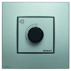 ArtSound N-VOL100V-121 Ρυθμιστής Έντασης "Niko" 40W με Ρελέ Grey (Τεμάχιο) ArtSound N-VOL100V-121 Ρυθμιστής Έντασης "Niko" 40W με Ρελέ Grey (Τεμάχιο)