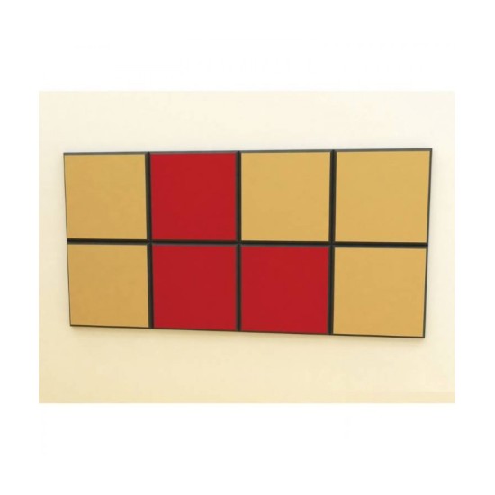 EQ Acoustics Colourpanel 60 Natural Ηχοαπορροφητικό Πάνελ Αφρού 60 x 60 x 5cm / 2,16 τ.μ. (6 Τεμάχια)