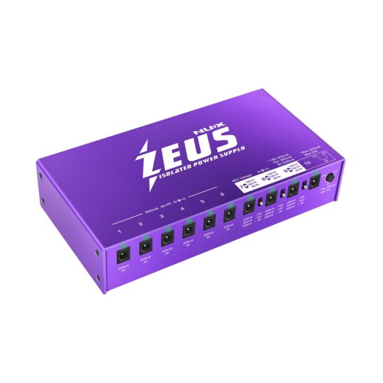 NUX NIP-Z10 Zeus Guitar Pedal Power Supply