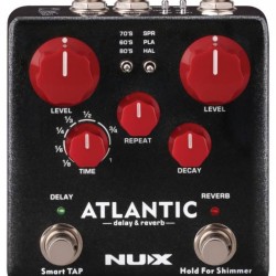 NUX NDR-5 Atlantic Delay & Reverb Πεταλιέρα (Τεμάχιο)