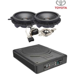 Powerbass Σετ Toyota με Διαιρούμενα Ηχεία Αυτοκινήτου 6.5'' και Ενεργό Subwoofer 10" Powerbass Σετ Toyota με Διαιρούμενα Ηχεία Αυτοκινήτου 6.5'' και Ενεργό Subwoofer 10"