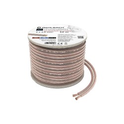 Oehlbach Speaker Wire SP-25 Καλώδιο Ηχείων 2 x 2,5 mm² 10m Διαφανές (Τεμάχιο)
