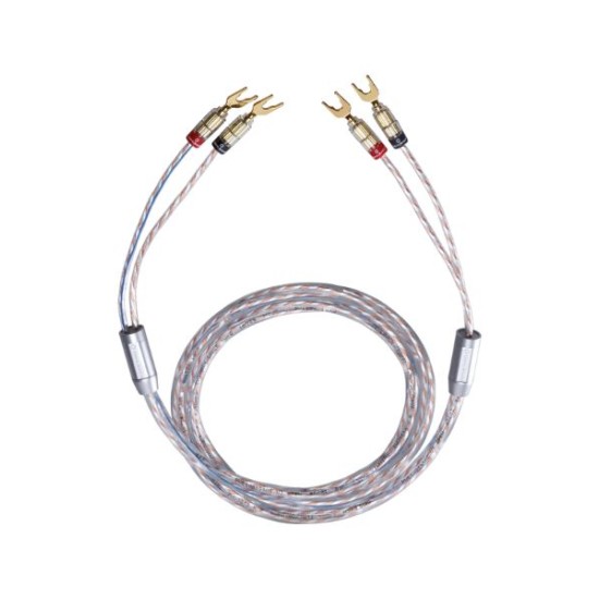 Oehlbach Twin Mix One Καλωδίωση  Ηχείων 2 x 3.0 mm² με διχάλες 4m (Τεμάχιο)