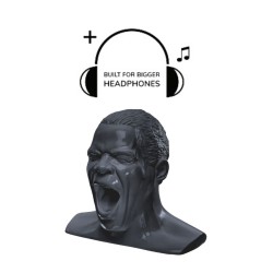 Oehlbach Scream Unlimited Plus  Χειροποίητη Βάση Ακουστικών Ματ Ασημί (Τεμάχιο)