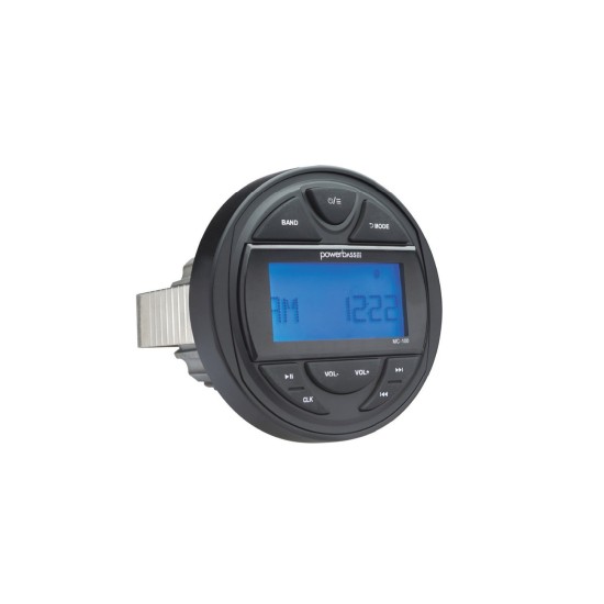 PowerBass MC-100 Δέκτης ψηφιακών μέσων Bluetooth, AUX & USB INPUT (Τεμάχιο)