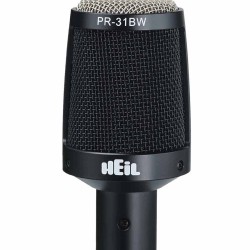 Heil Sound PR 31 BW Δυναμικό Μικρόφωνο Studio Μικρού Μήκους Μαύρο (Τεμάχιο)