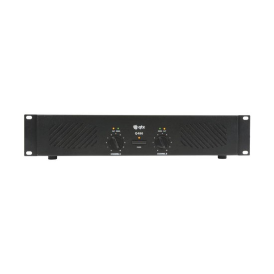 Qtx Q480 Τελικός Ενισχυτής 2x120W RMS (Τεμάχιο)