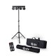 Qtx Recharge Performer LED PAR Bar με Τρίποδο (Σετ)