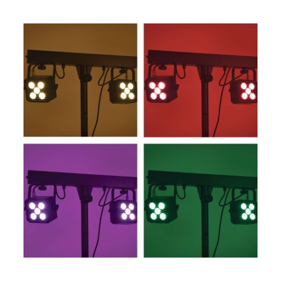 Qtx DERBY FX BAR Μπάρα Φωτισμού LED με Βάση (Τεμάχιο)