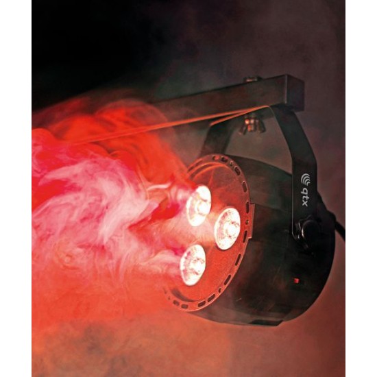 Qtx PAR12 Φωτισμός RGBW DMX LED 3x4W (Τεμάχιο)