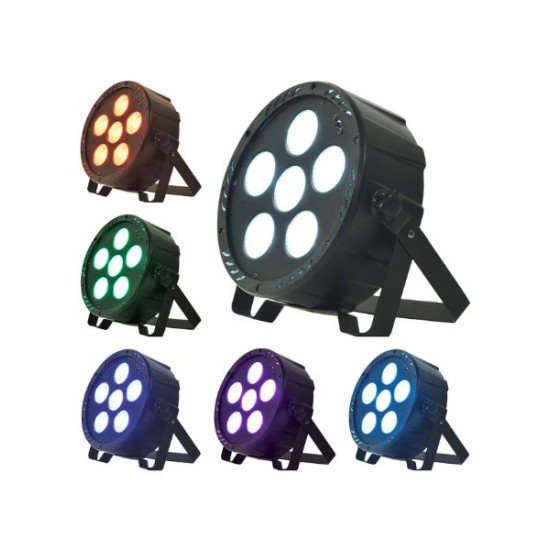 Qtx PAR180 Υψηλής Ισχύος RGB PAR με IR Remote (Τεμάχιο)