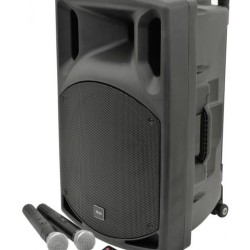 Qtx QX15PA-Black VHF Φορητή Μονάδα PA με Bluetooth 100W RMS (Σετ)