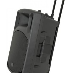 Qtx QX15PA-Black VHF Φορητή Μονάδα PA με Bluetooth 100W RMS (Σετ)