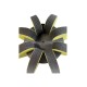 Audiodesigner Radial Sphere Black/Green Ηχοαπορροφητικό Πάνελ Πολυεστέρα Σφαίρα 500 mm Audiodesigner Radial Sphere Black/Green Ηχοαπορροφητικό Πάνελ Πολυεστέρα Σφαίρα 500 mm