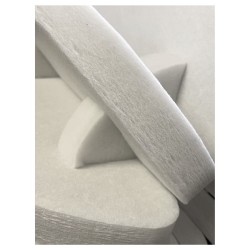 Audiodesigner Radial Sphere White Ηχοαπορροφητικό Πάνελ Πολυεστέρα Σφαίρα 500 mm (2 Τεμάχια)