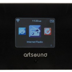 ArtSound RI65 Διαδικτυακό Ραδιόφωνο DAB+, FM, Spotify, Bluetooth Μαύρο (Τεμάχιο)